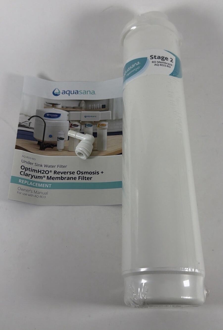 Aquasana OptimH2O Stage 2 RO Membrane AQ-RO3-RO Replacement Filter - New